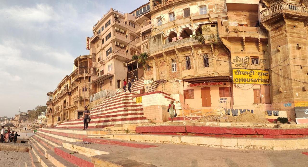 Hotel Sita Palace On Heritage Ghats Of Benaras Waranasi Zewnętrze zdjęcie